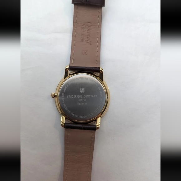 Frederique Constant Quartz Gold color bezel Watch FC-235M4S5 - Picture 8 of 13